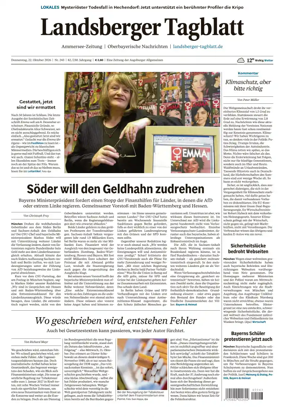 Cover of Landsberger Tagblatt