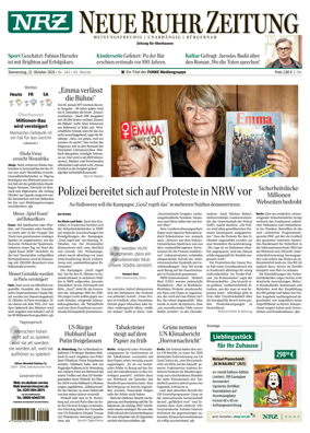 Cover of Neue Rhein Zeitung (Oberhausen)