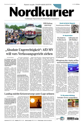 Cover of Pasewalker Zeitung