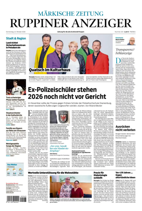 Cover of Ruppiner Anzeiger