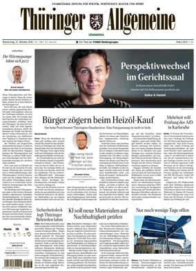 Cover of Thuringer Allgemeine (Sommerda)