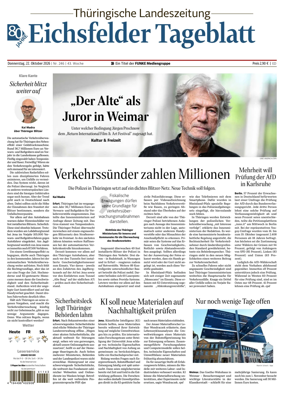 Cover of Thuringische Landeszeitung (Eichsfeld)