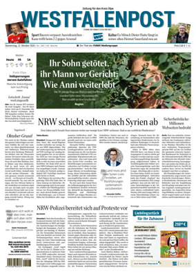Cover of Westfalenpost (Olpe)