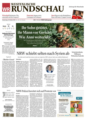 Cover of Westfalische Rundschau (Meschede)