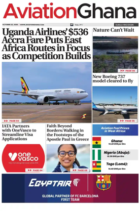 Cover of Aviation Ghana