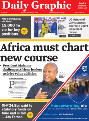 Cover of Daily Graphic