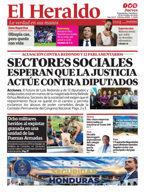 Cover of Diario El Heraldo