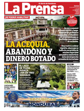 Cover of Diario La Prensa