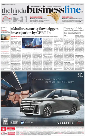 Cover of BusinessLine (Mumbai)