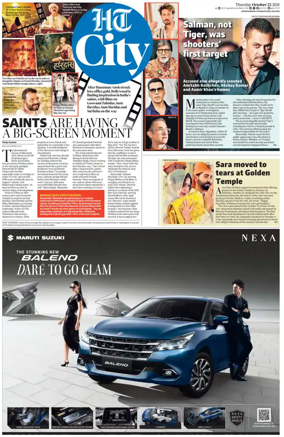 Cover of Hindustan Times (Chandigarh) - City