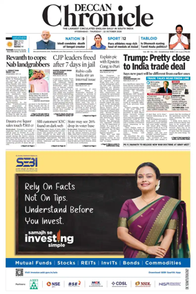 Cover of Deccan Chronicle