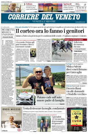 Cover of Corriere del Veneto (Venezia e Mestre)