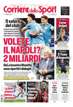Cover of Corriere dello Sport (Campania)