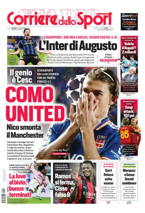 Cover of Corriere dello Sport (Nazionale)