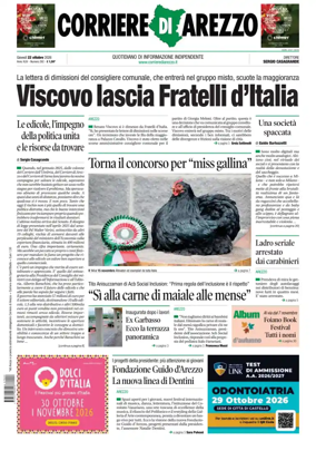 Cover of Corriere di Arezzo