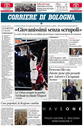 Cover of Corriere di Bologna