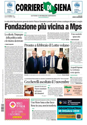 Cover of Corriere di Siena