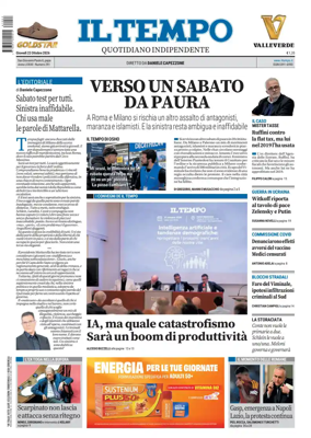 Cover of Il Tempo (Nazionale)