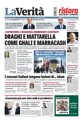 Cover of La Verita (Italia)