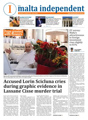 Cover of Malta Independent