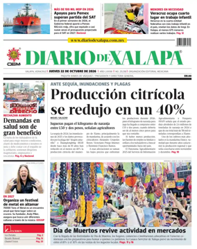Cover of Diario de Xalapa