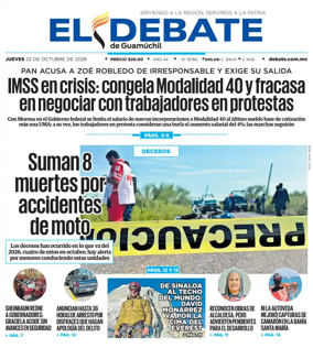 Cover of El Debate de Guamuchil