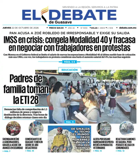 Cover of El Debate de Guasave