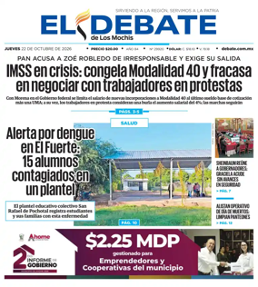 Cover of El Debate de Los Mochis