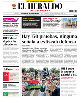 Cover of El Heraldo de Chihuahua