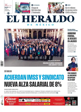 Cover of El Heraldo de Mexico