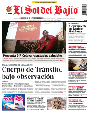 Cover of El Sol de Bajio