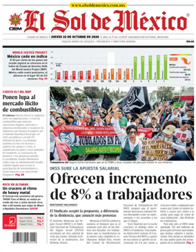 Cover of El Sol de Mexico