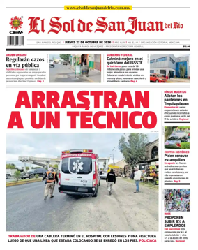 Cover of El Sol de San Juan del Rio