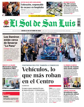 Cover of El Sol de San Luis Potosi