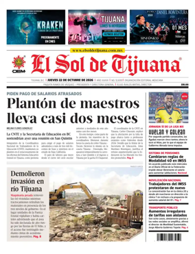Cover of El Sol de Tijuana