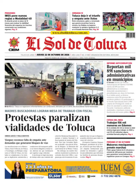 Cover of El Sol de Toluca