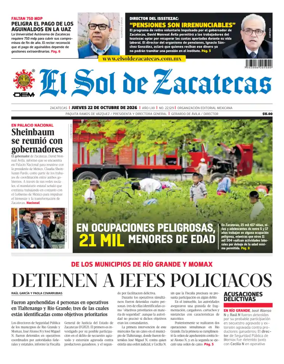 Cover of El Sol de Zacatecas