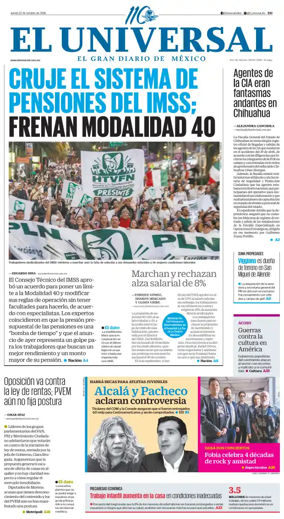 Cover of El Universal