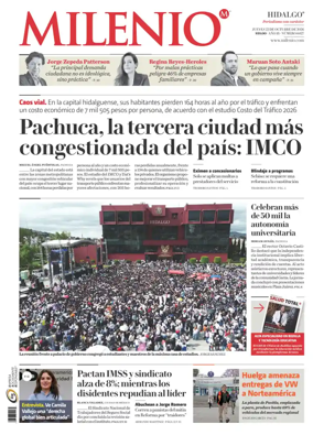 Cover of Milenio Hidalgo
