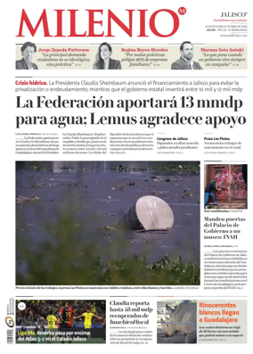 Cover of Milenio Jalisco
