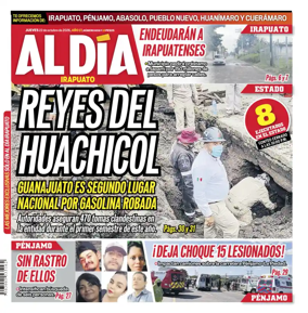 Cover of Periodico Al Dia (Irapuato)