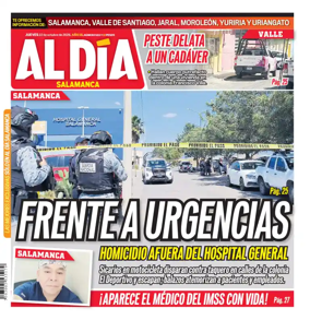 Cover of Periodico Al Dia (Salamanca)