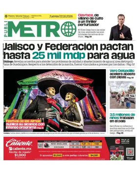 Cover of Publimetro Guadalajara