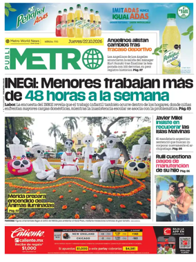 Cover of Publimetro Merida