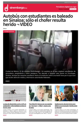 Cover of Sin Embargo destacadas