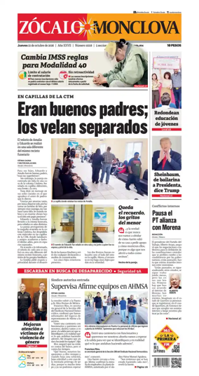 Cover of Zocalo Monclova
