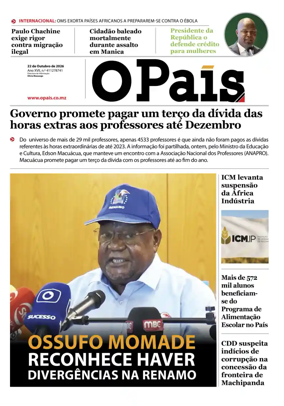 Cover of O Pais