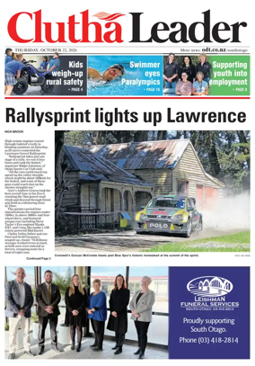 Cover of Clutha Leader