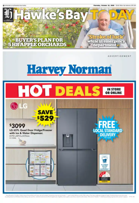 Cover of Hawke's Bay Today