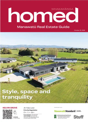 Cover of Homed Manawatu Standard